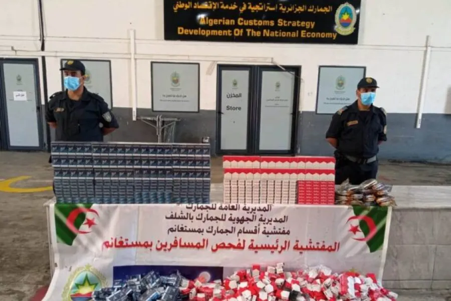 الجمارك تحجز كميات كبيرة من المهلوسات