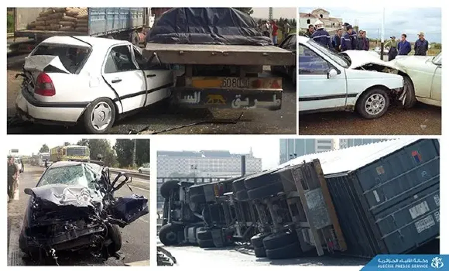 وفاة 34 و إصابة 1772 آخرين خلال أسبوع